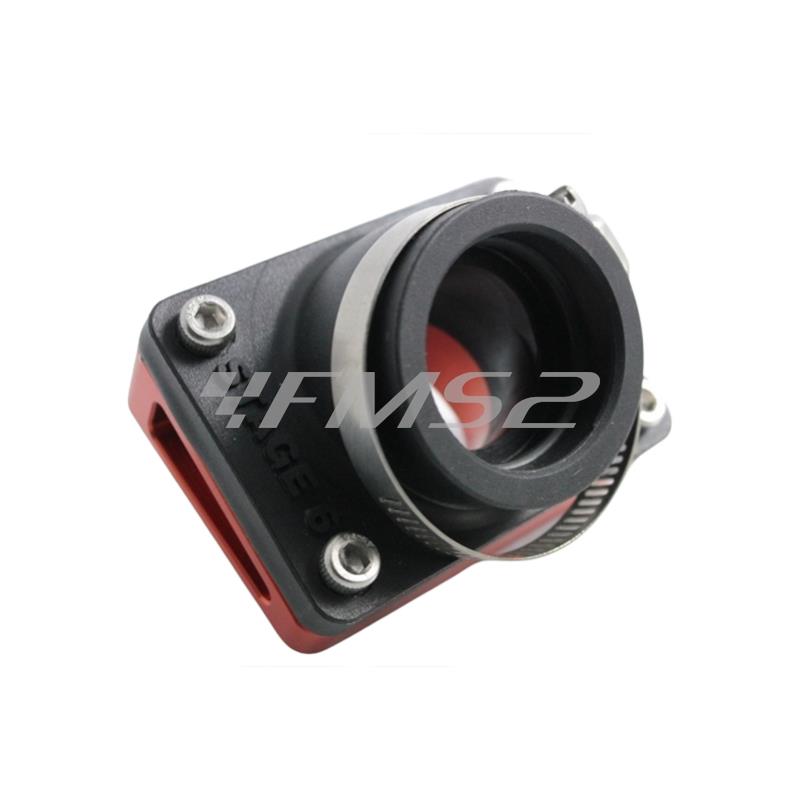 Collettore aspirazione Stage6 con rialzo per scooter Piaggio zip sp trofeo, ricambio S63314019OR S6-3314019/OR