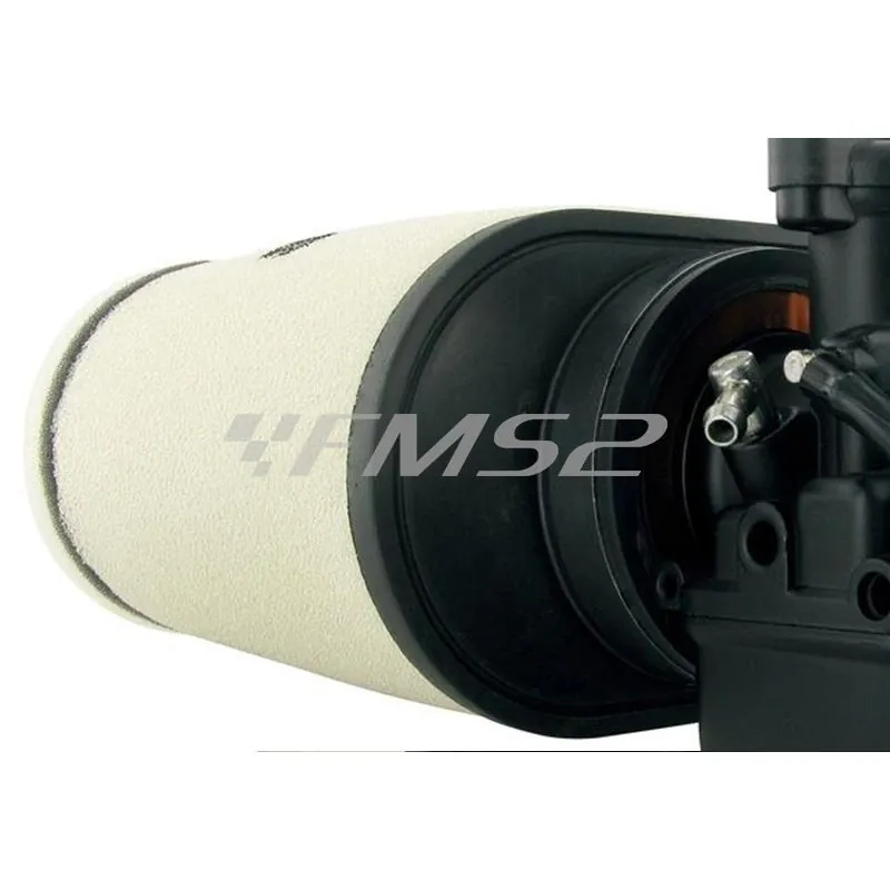 Filtro aria Stage6 piccolo nero double-layer diametro 70mm per carburatori pwk e vhst, ricambio S635036BK S6-35036BK S6-35036/BK