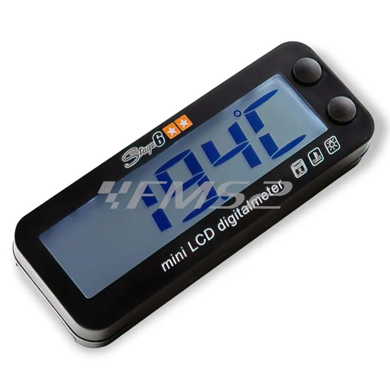 Strumentazione contagiri e termometro stage6 MK2 retro illuminato blu con funzione a 12 volt batteria del veicolo e idoneo a molteplici  applicazioni, ricambio S64031