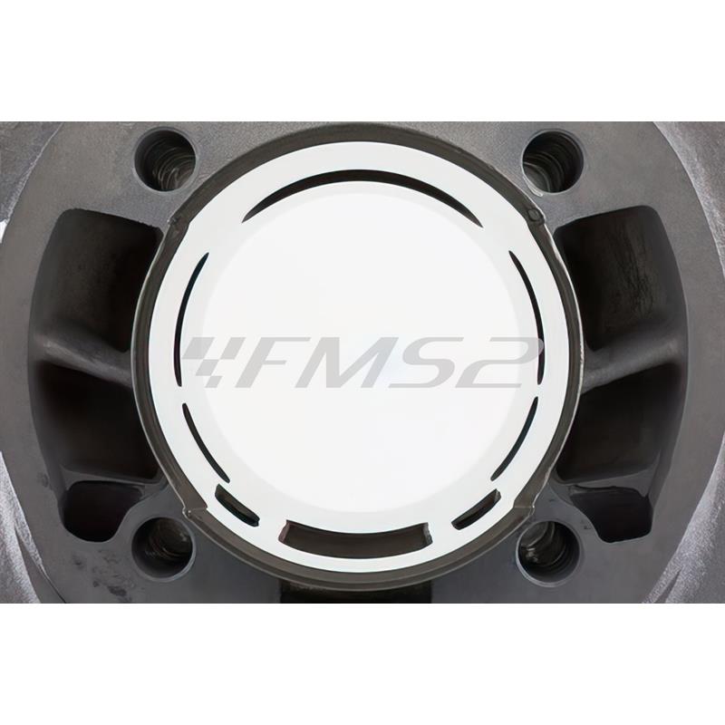 Gruppo termico stage6 mkII 70 cc in alluminio corsa standard, diametro 47,6 mm, spinotto 10 mm per scooter MBK Booster spirit con motore Minarelli verticale aria, ricambio S67117100