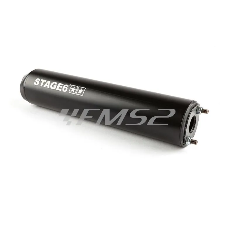 Marmitta stage6 streetrace am6\derbi ner, ricambio S69118903BM