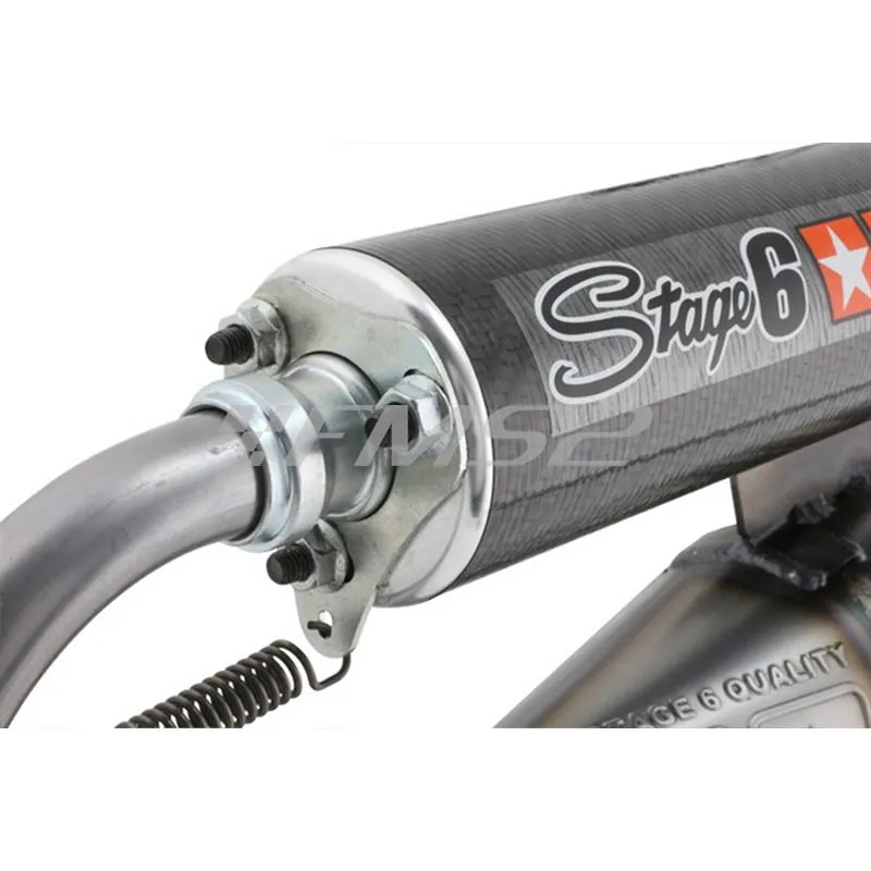 S6-9516808 Marmitta Stage6 r1400 per scooter con motore Minarelli verticale Booster