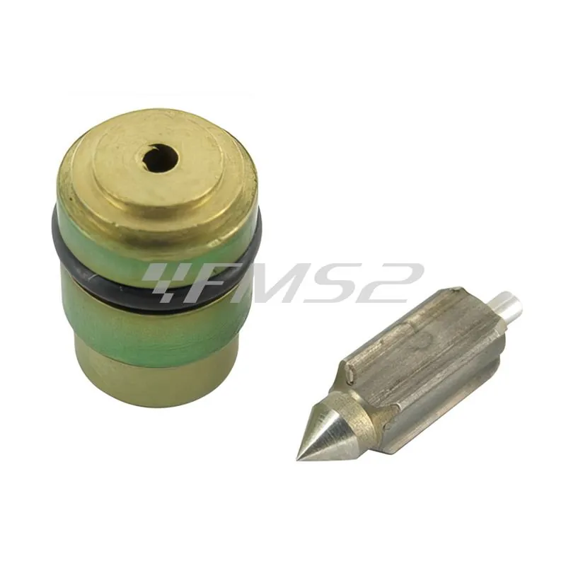 Valvola spillo Stage6 per chiusura benzina completa per carburatori Mikuni tm24, ricambio S6MKET012