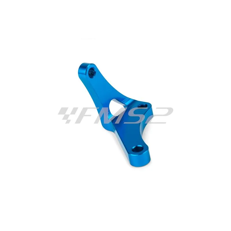 Staffetta ferma tirante frizione Stage6 in alluminio anodizzato blu per motori Minarelli AM6 tutte le versioni, ricambio S6SSP150BL