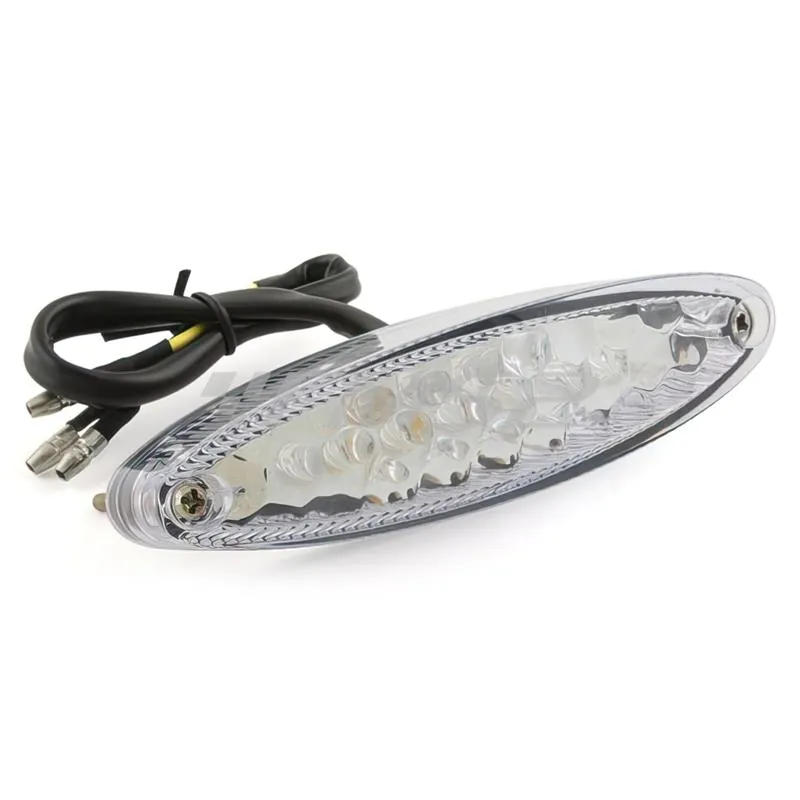 Fanalino post. 15 led rossi vetro trasp., ricambio STR8STR65923WH