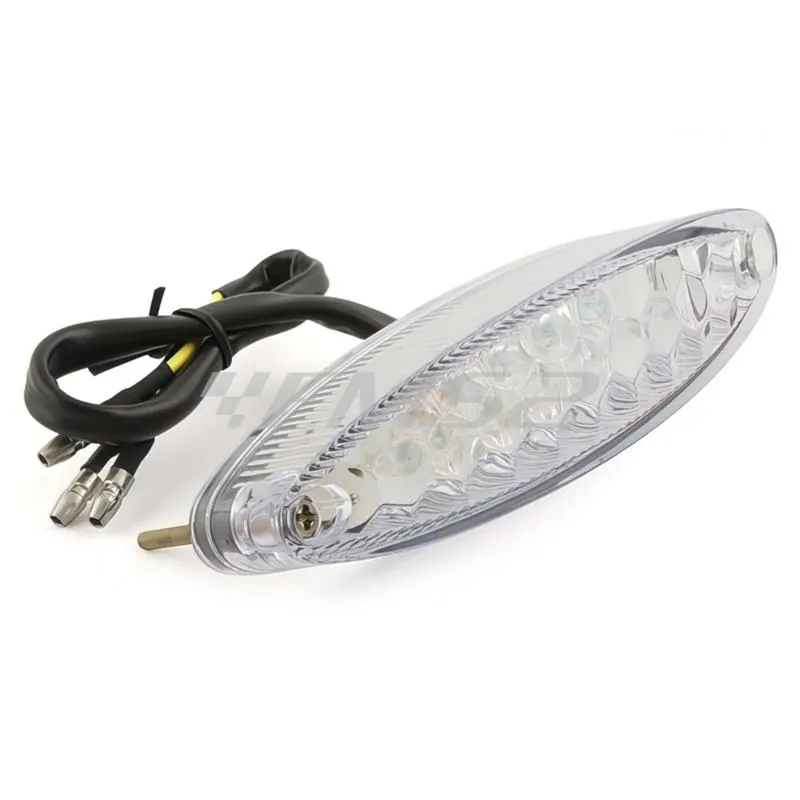Fanalino post. 15 led rossi vetro trasp., ricambio STR8STR65923WH