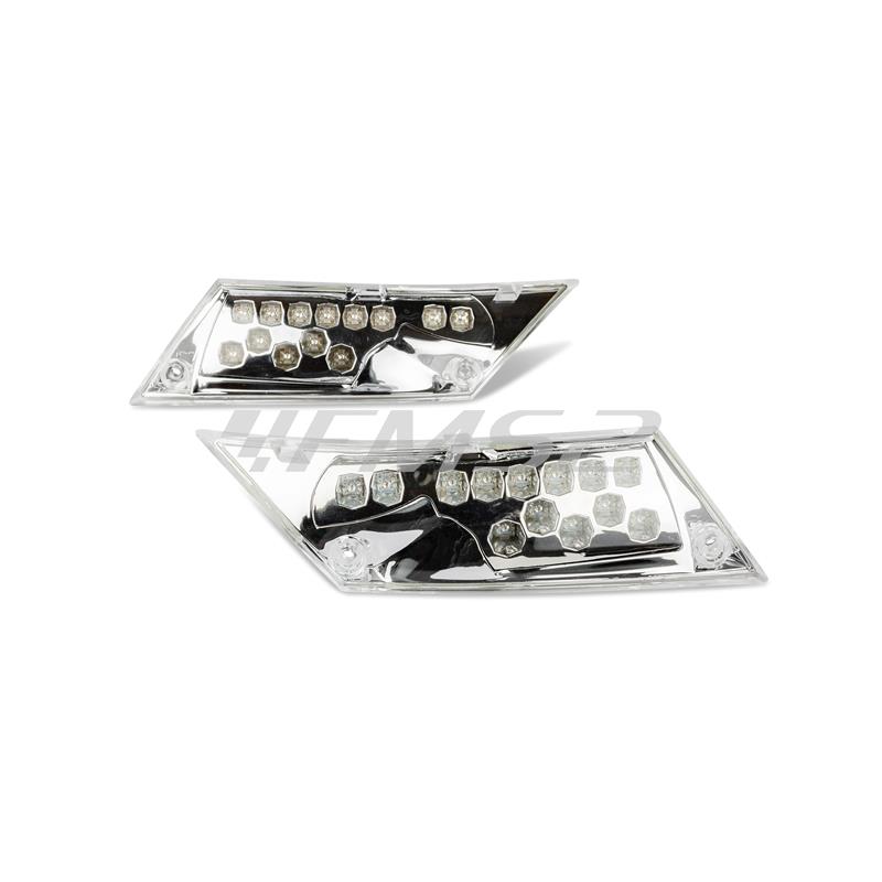 Cp.frecce post. led piaggio zip dal 2000, ricambio STR8STR66041CR