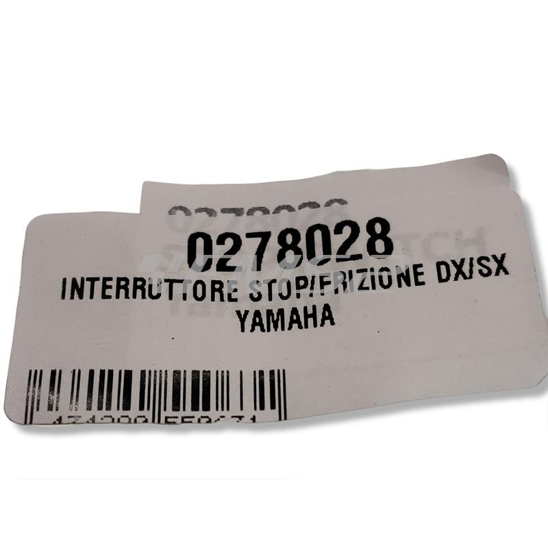Interruttore stop/frizione dx/sx yamaha, ricambio 0278028