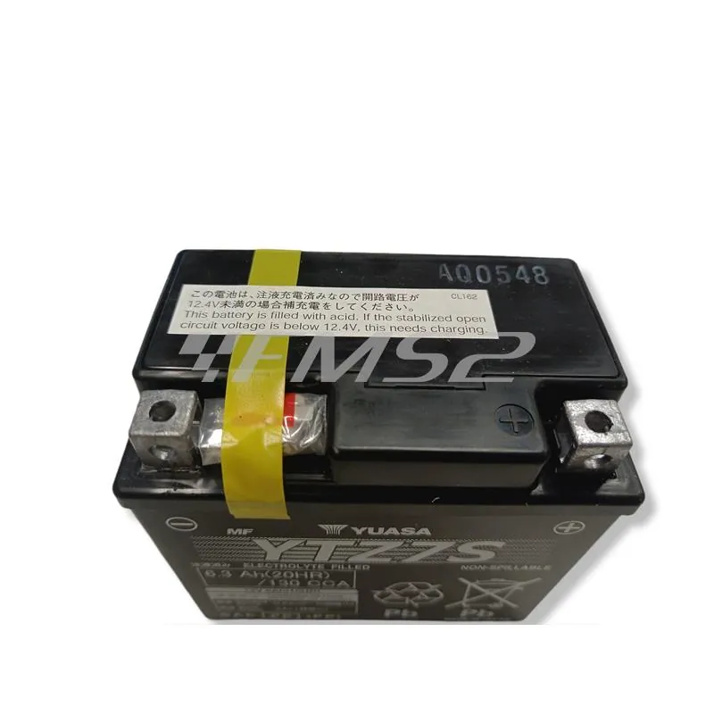 065007 Batteria Yuasa YTZ7-S 12 Volt - 6 Ah, tipo MF