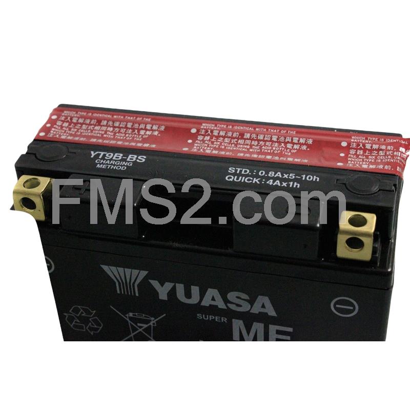 Batteria SGR YT9B-BS, 12 Volt - 8 Ah, ricambio 0650811