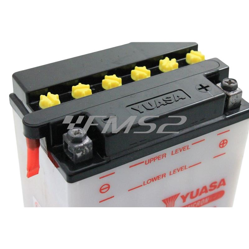 Batteria Yuasa YB10L-A2, 12 Volt - 11 Ah, ricambio 0651134