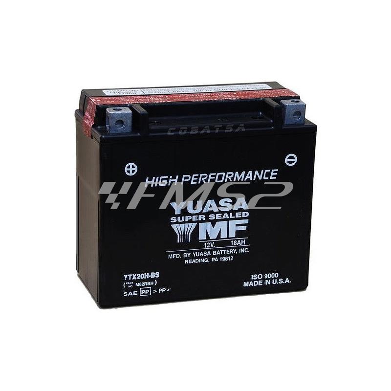 Batteria yuasa ytx20h-bs 12v-18ah (sigil, ricambio 065184