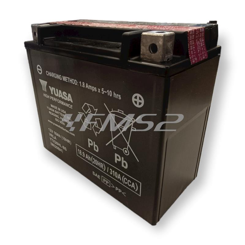 Batteria yuasa ytx20hl-bs 12v-18ah (sigi, ricambio 065185