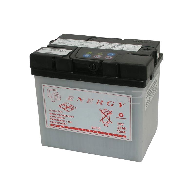 Batteria Yuasa 6MC4 12 Volt - 27 Ah, ricambio 0652711