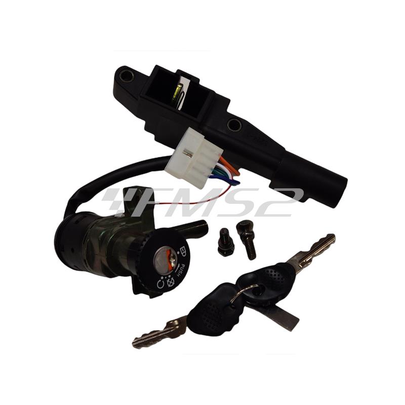 KIT SERRATURE QUADRO ACCENSIONE COMPLETO yamaha AEROX MBK NITRO 50