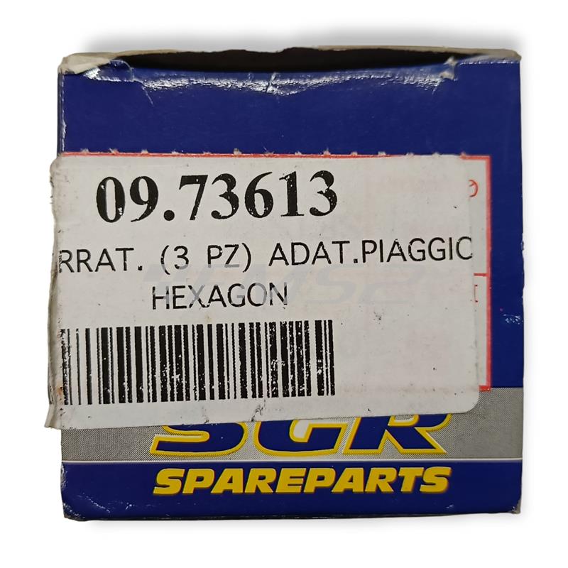 Kit serratura (3 pz) adattabile Piaggio Hexagon, ricambio 0973613