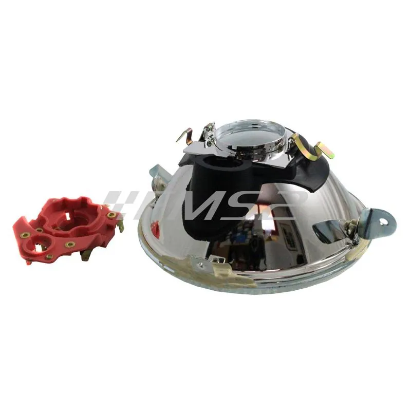 1595601 Gruppo ottico fanale anteriore Elma by SGR per Piaggio Vespa PX e PE 125, 150 e 200 cc prima della serie arcobaleno