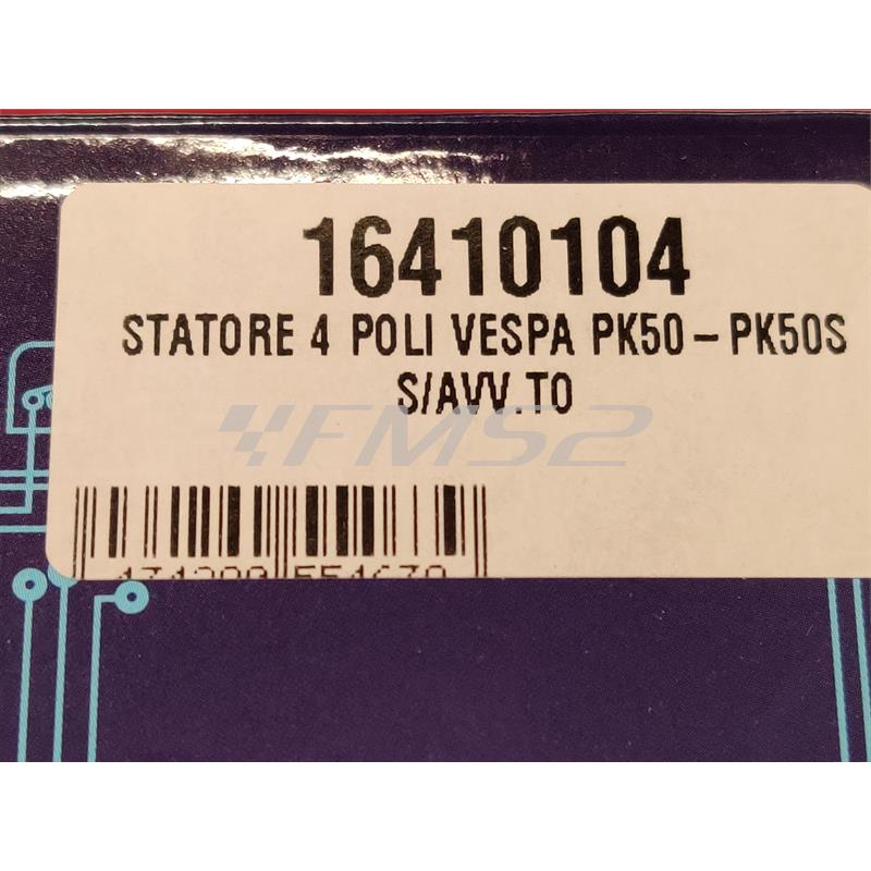 Statore completo Vespa PK50s (c-frecce), ricambio 16410104