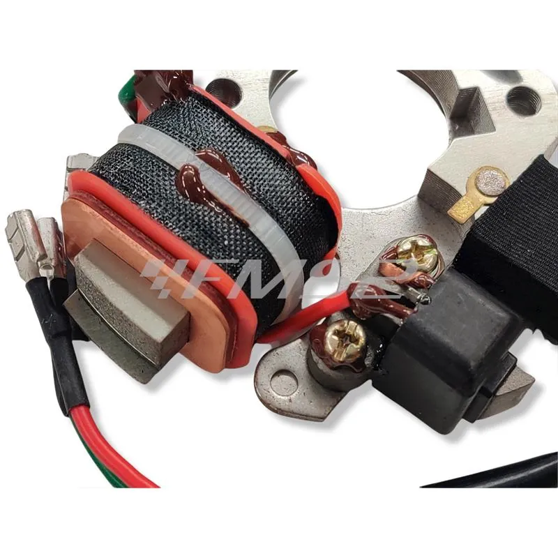 164152 Statore elettronico completo SGR per ciclomotori Piaggio Si, Ciao Px, Bravo, SuperBravo con accensione elettronica mono marcia e variatore