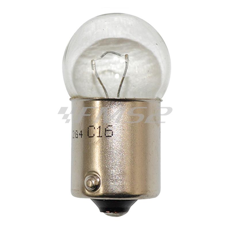 Lampadina SGR 12 Volt 10 Watt BA15S, ricambio 200306