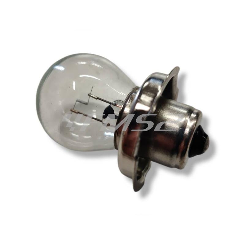 Lampadina SGR 6 Volt 15 Watt P26S, ricambio 200401