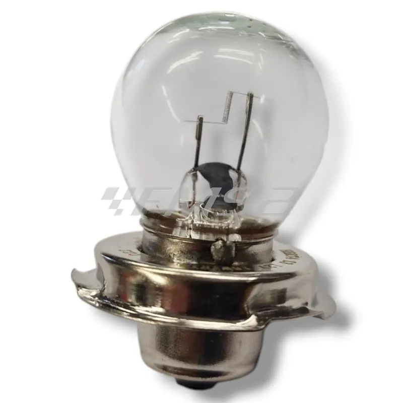 Lampadina SGR Hert piattello P26S a 12 Volt e 15 Watt con vetro trasparente, ricambio 200410