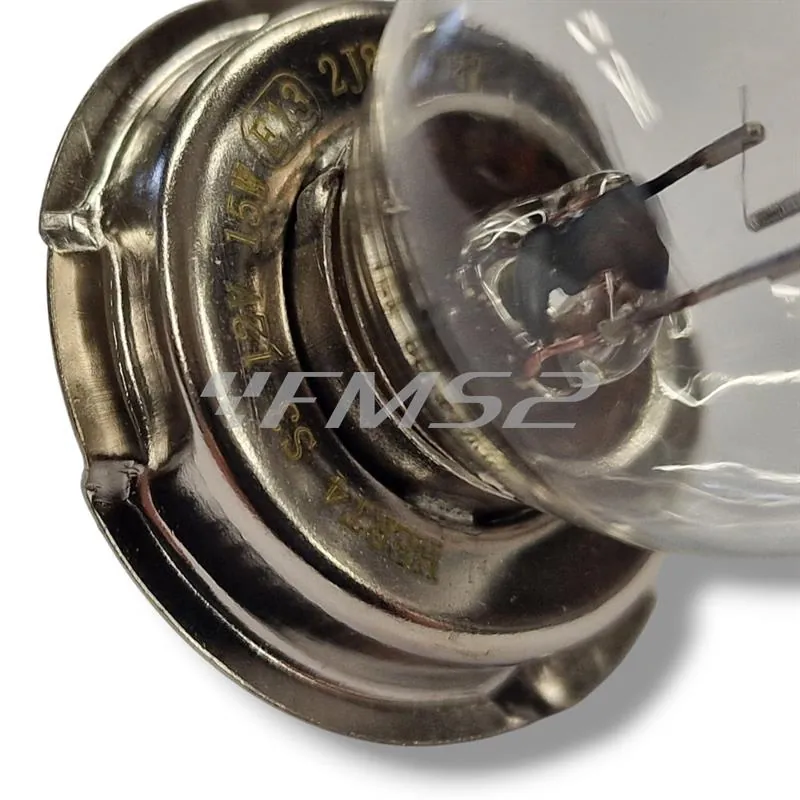 Lampadina SGR Hert piattello P26S a 12 Volt e 15 Watt con vetro trasparente, ricambio 200410