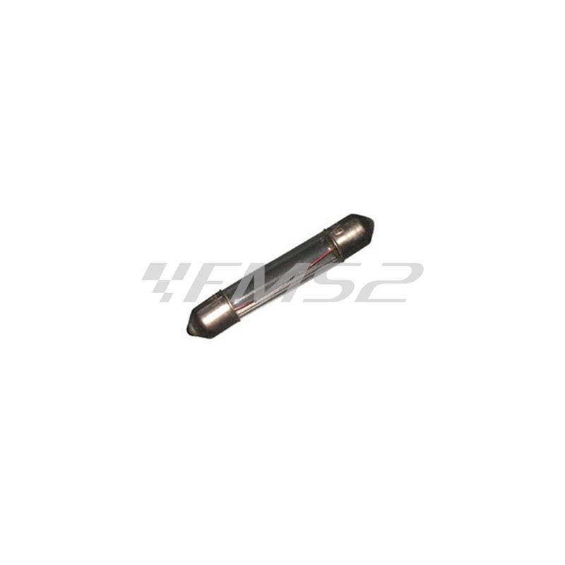 Lampadina SGR 6 Volt 5 Watt siluro (6x36), ricambio 202105