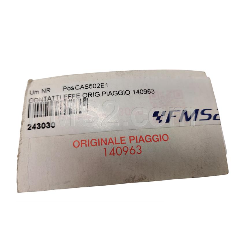 Contatti puntine platinate EFFE originali Piaggio per vespa 125, 150 cc e ape Piaggio targato (SGR), ricambio 243030