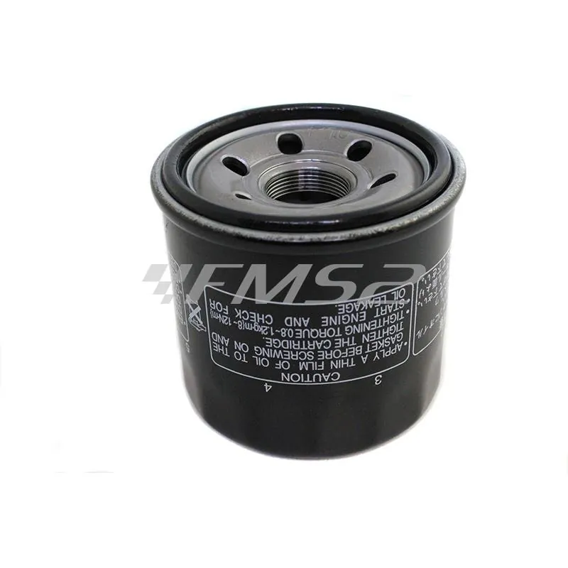 260138 Filtro olio Hiflo HF138 per maxi moto Kawasaki Suzuki Aprilia Artic Cat Cagiva Kymco