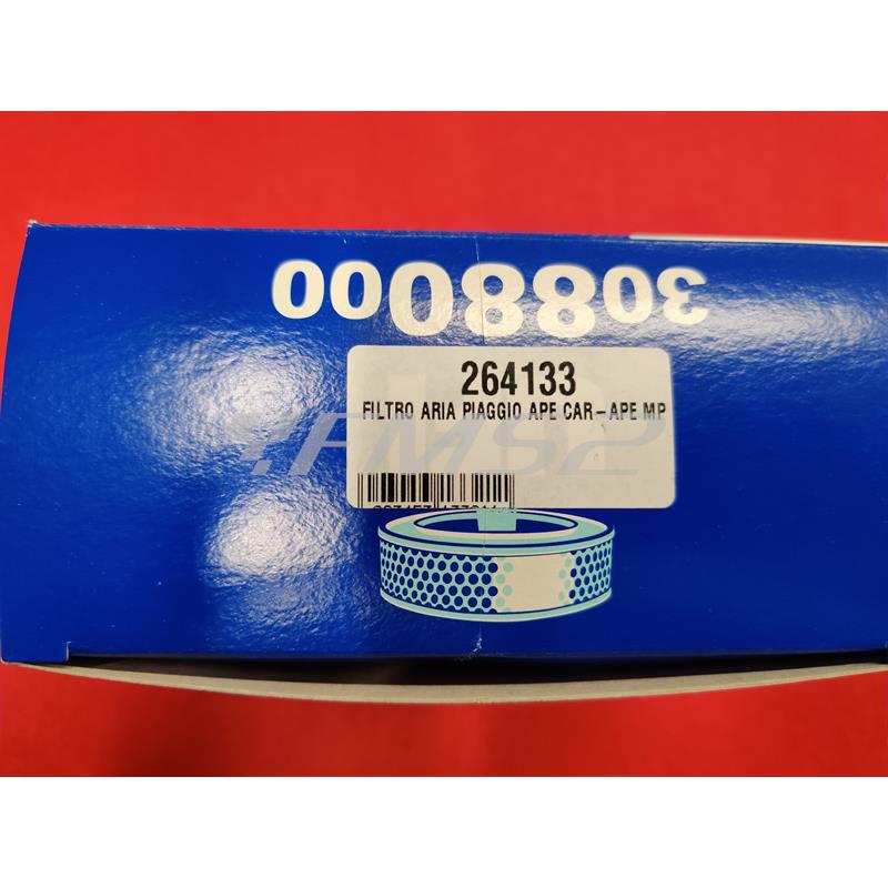 Filtro aria ufi  30.880.00  piaggio ape, ricambio 264133