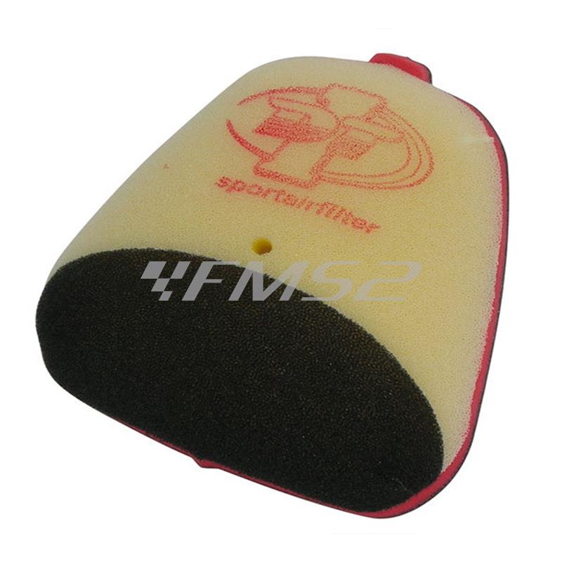 Filtro aria DT1 in spugna modello dt180 e 140NO per Yamaha YZF450 prodotti dal 2014 in poi, ricambio 267180140