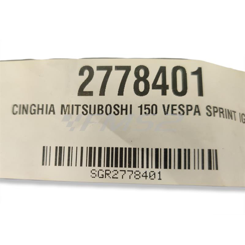 Cinghia mitsuboshi 150 vespa sprint-apri, ricambio 2778401