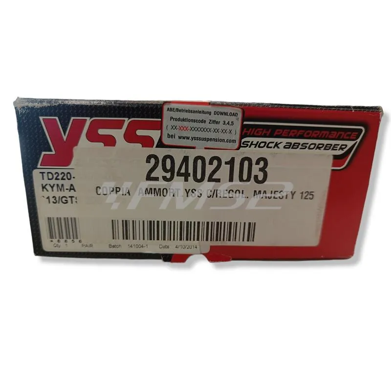 29402103 Ammortizzatore yss con regolazione Majesty 125