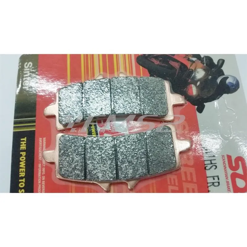 Pastiglie freno SGR (pasticche), anteriori SBS HS per Ducati 1098 dal 2007, ricambio 6568415