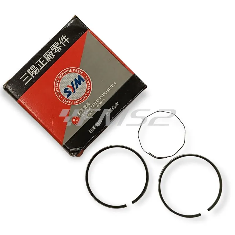 1312AGA1900 Fasce elastiche pistone originali sym per scooter 50 2t