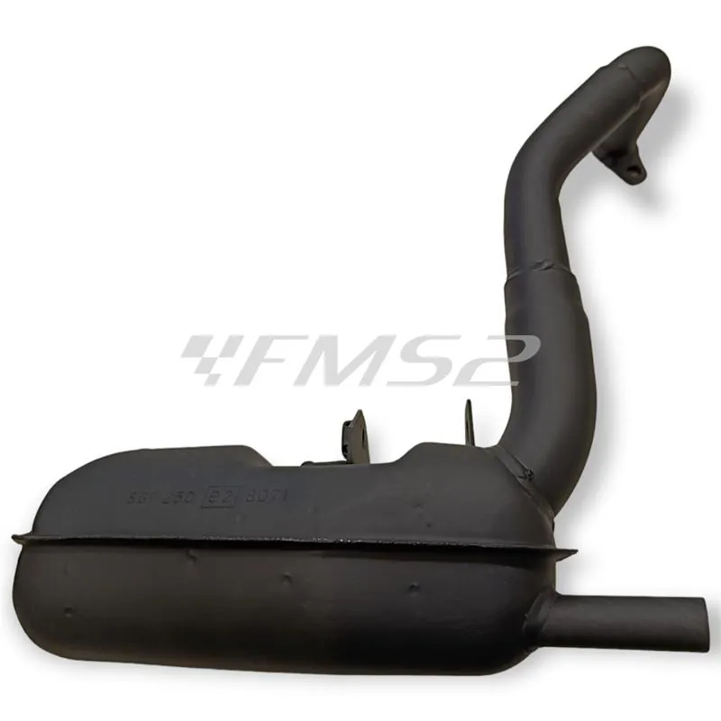 0250 Marmitta sitoplus per Piaggio Vespa PK 50 - xl - hp - n (SITO)