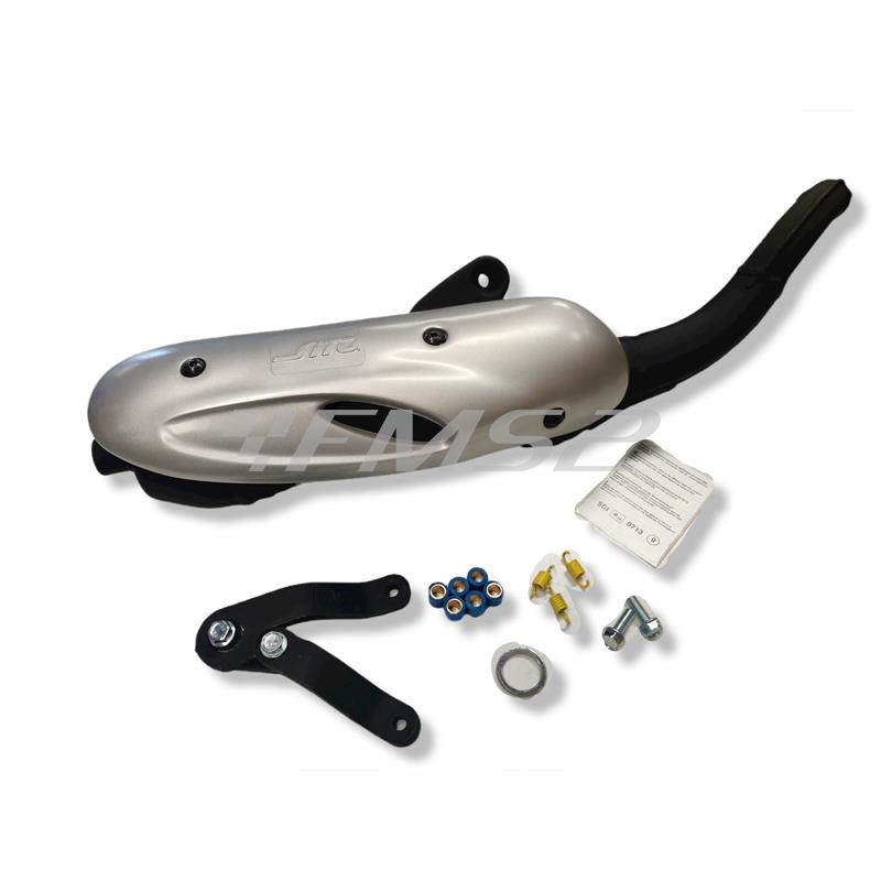 Marmitta sito per scooter Yamaha Aerox 50 kat prodotti dal 2004 al 2012, ricambio 0716