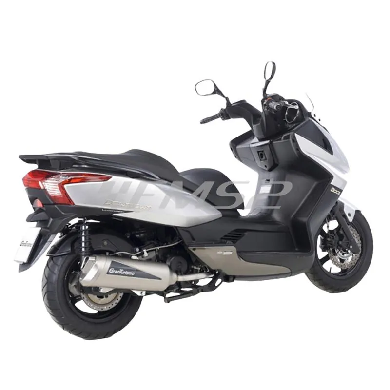 Marmitta leovince modello gt per maxi scooter Kymco 300 i.e. prodotti dal 2009 al 2011, ricambio 3206