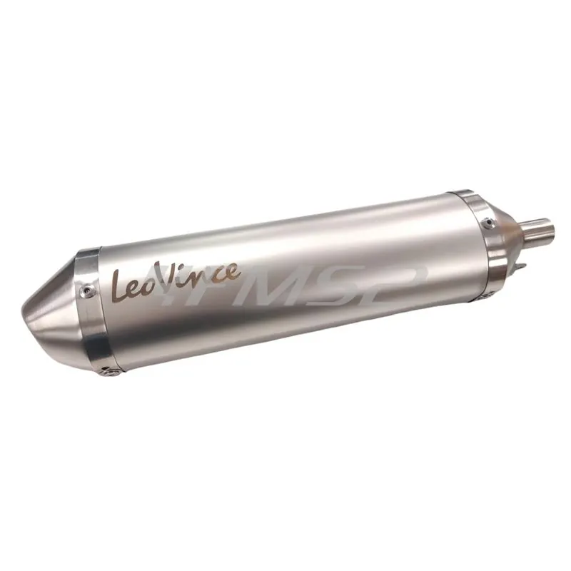 3258 Marmitta Leovince completa di silenziatore modello X-FIGHT per ciclomotori HM CRE 50 prodotti dal 2006 fino al 2013