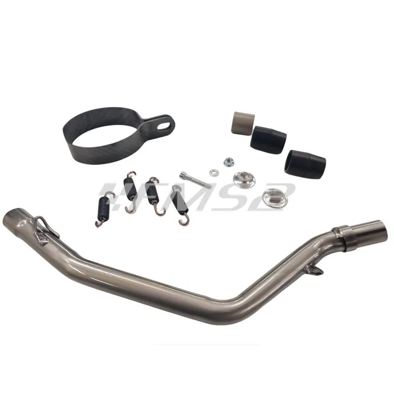 3258 Marmitta Leovince completa di silenziatore modello X-FIGHT per ciclomotori HM CRE 50 prodotti dal 2006 fino al 2013