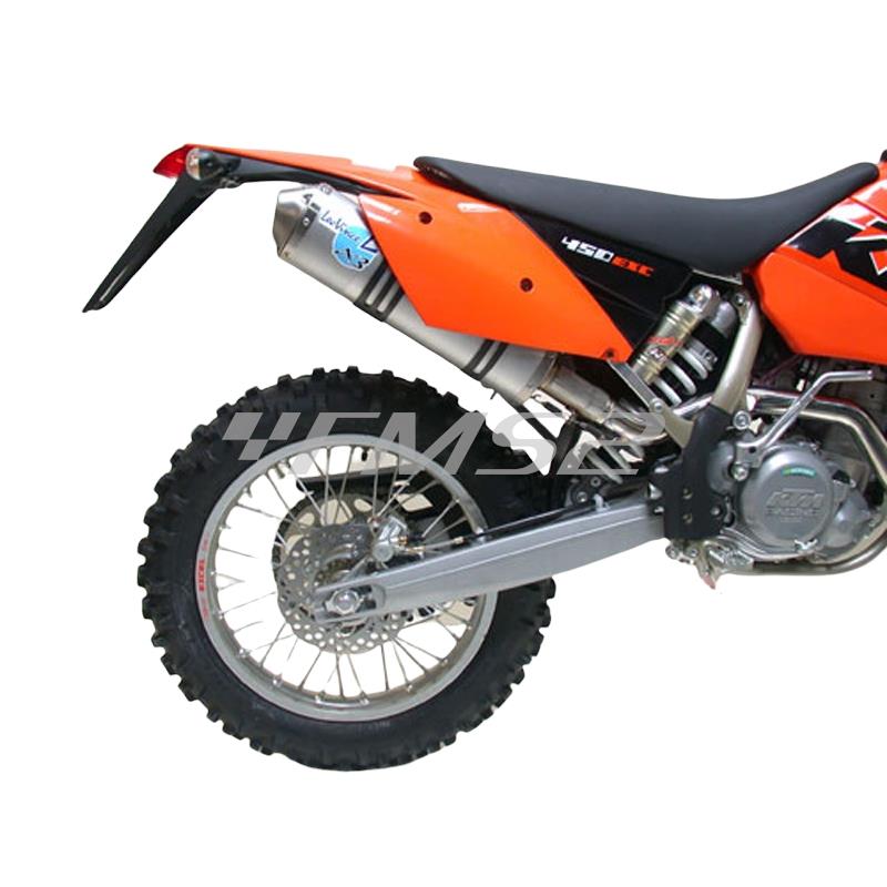 Marmitta Silenziatore leovince x3 enduro KTM 450 exc 2005 all., ricambio 3823
