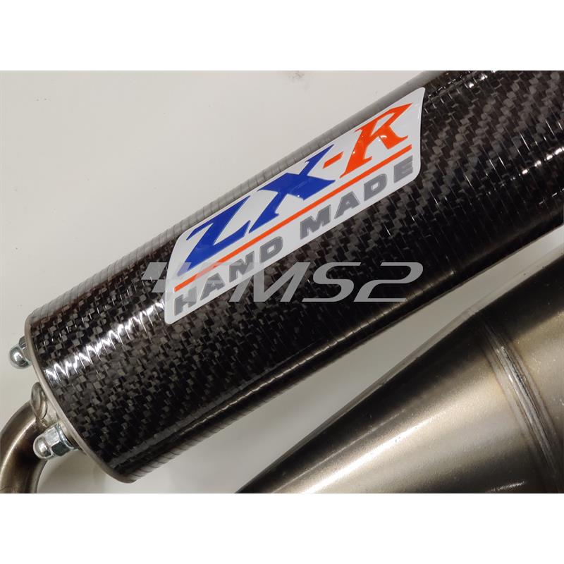 Marmitta leovince h.m.zx-r per scooter Aprilia SR 50 sport ('03) carburatore, ricambio 4028R