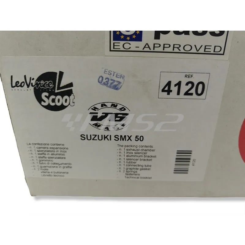 4120 Marmitta leovince h.m. v6 Suzuki smx 50