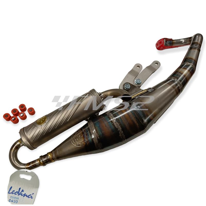 Marmitta H.m.w Runner - stalker titanio, ricambio 4266