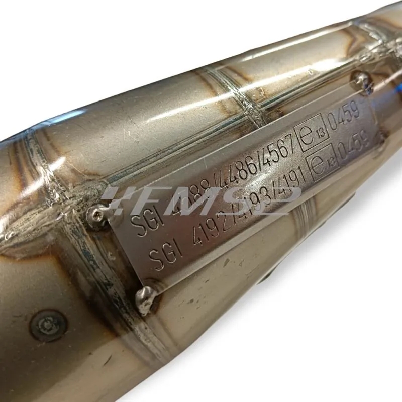 4588 Marmitta leovince h.m. zx Piaggio NRGmc2 liquido dal 1997 al 1998 - Piaggio NRGmc2 extreme dal 2000 - (Sito, Leovince)