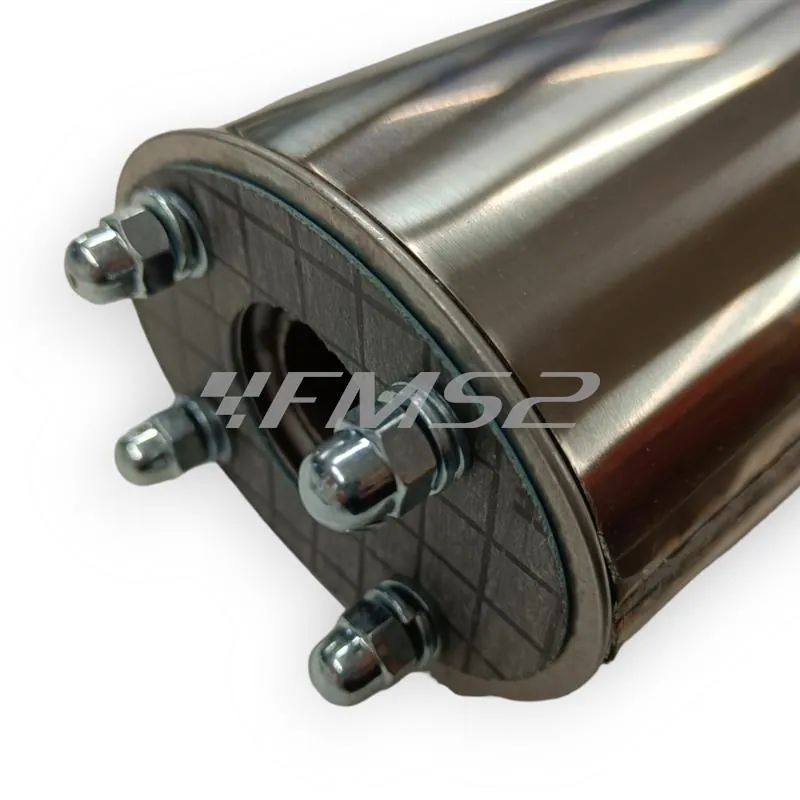 7440 Marmitta H.m.v6 sinistro-rx 50 06-07 silenziatore inox