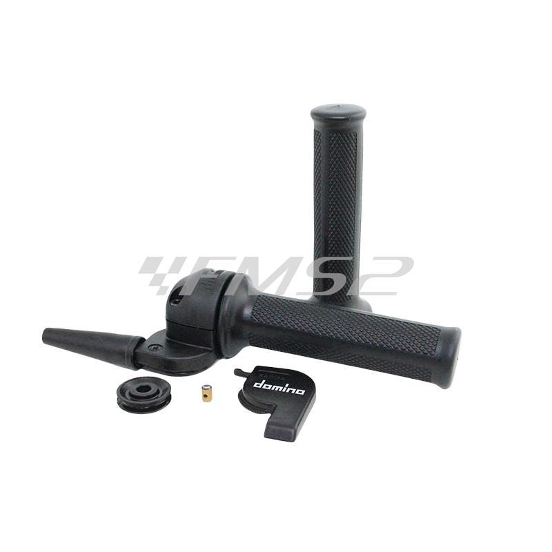 Kit De Cable De Acelerador Rápido Domino Commandos Para Moto - Universal, 2m De Cable, Relación 2.2°/mm - Incluye Funda