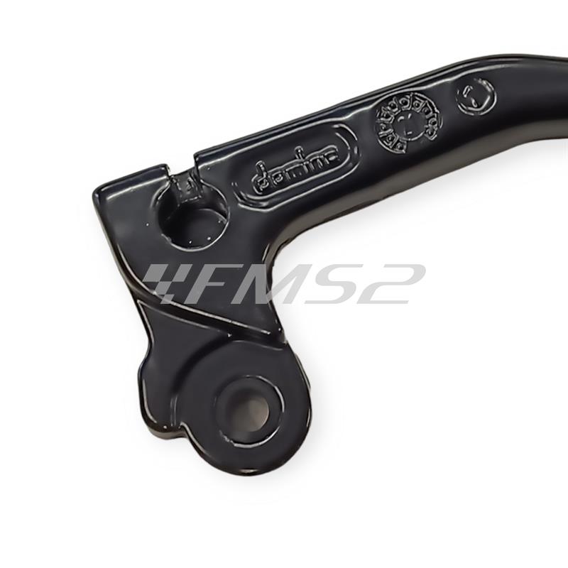 Leva frizione in alluminio di colore nero Domino Tommaselli per enduro e motard, ricambio 1661.61