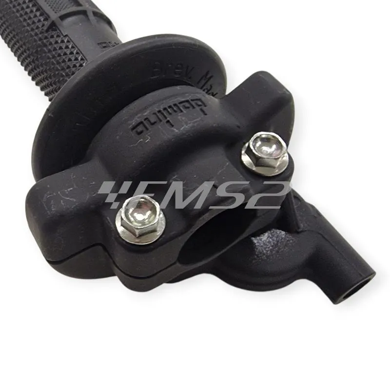 2122.03-02 Comando gas Domino Racing HR Cross 2122.03-02 con manopole - Compatibile moto motard, cross, enduro